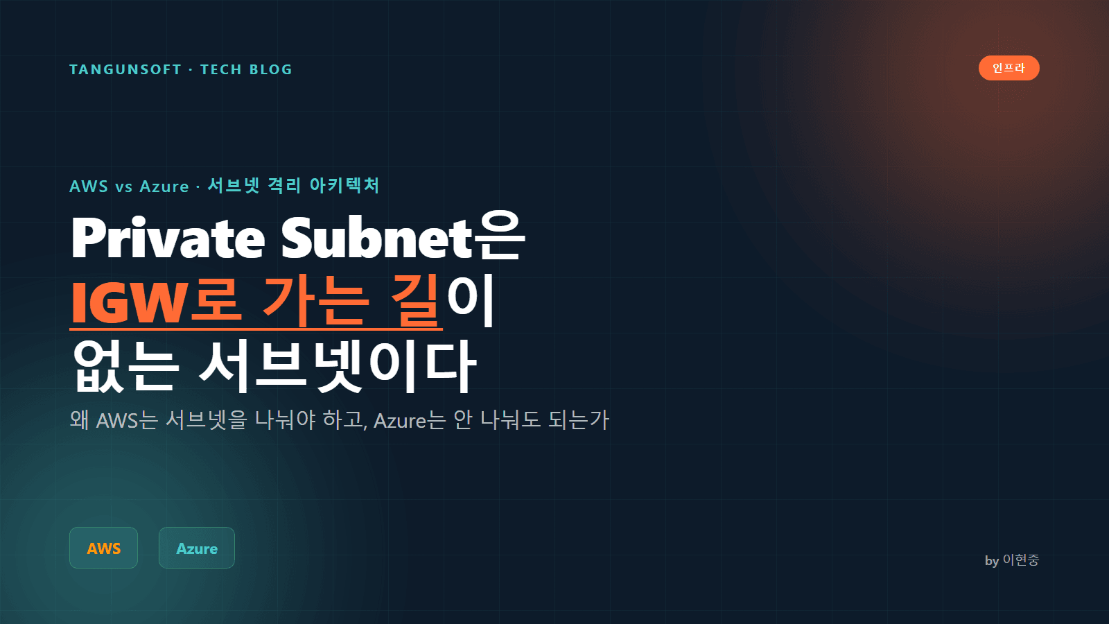 [내부 동작 원리] 서브넷격리설계_AWS·Azure_중급_DevOps_VPC·VNet_2025